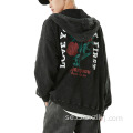 Mode Men's Rose Alphabet Print Hoodie